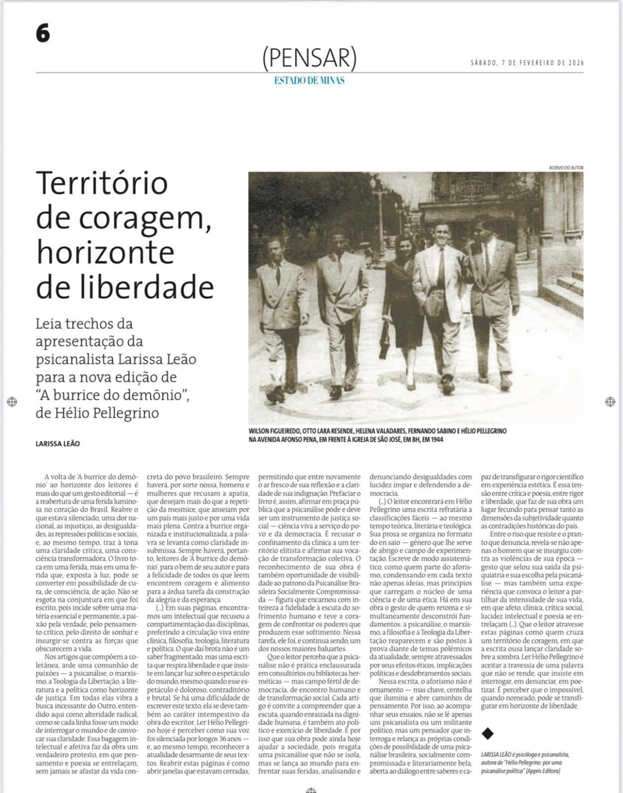 Publicação da Dra. Larissa Leão no Estado de Minas - imagem 2